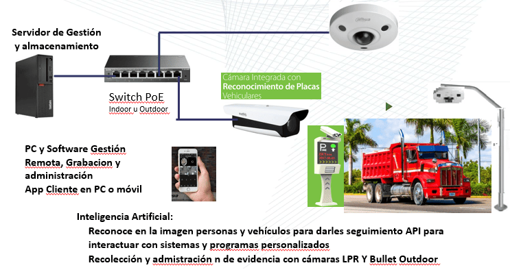 Lectura de Placas y Recolección de Evidencia